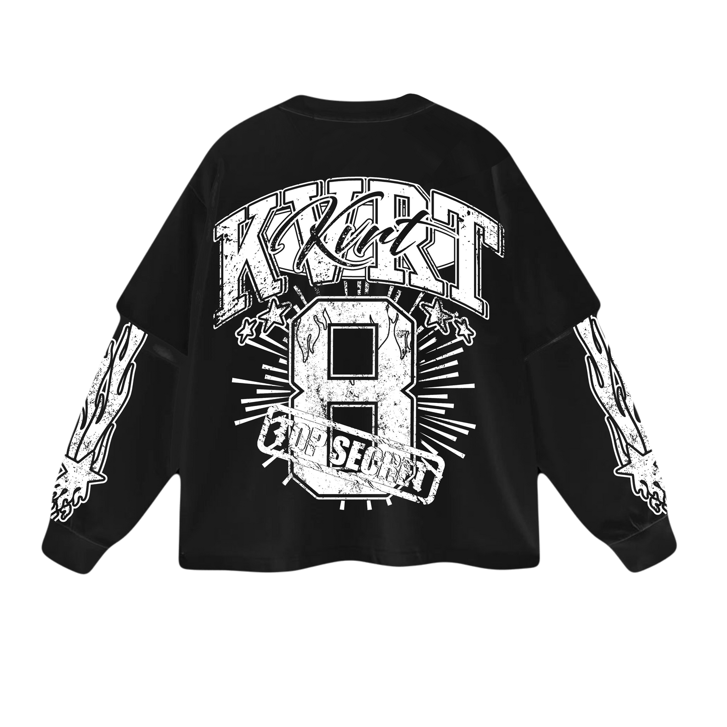 Double Layered Longsleeve V2 - BLACK